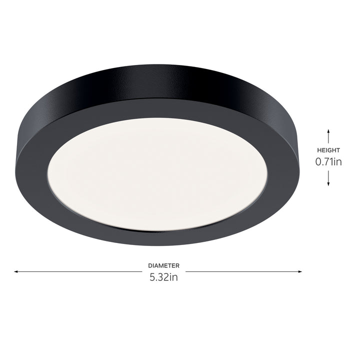 Myhouse Lighting Kichler - 53005BK30 - LED Downlight - Ara - Black