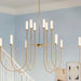 Myhouse Lighting Kichler - 52758CPZLED - LED Chandelier - Moraine - Champagne Bronze