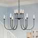 Myhouse Lighting Kichler - 52759BKLED - LED Chandelier - Moraine - Black