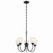 Myhouse Lighting Kichler - 43638BK - Five Light Chandelier - Jolie - Black