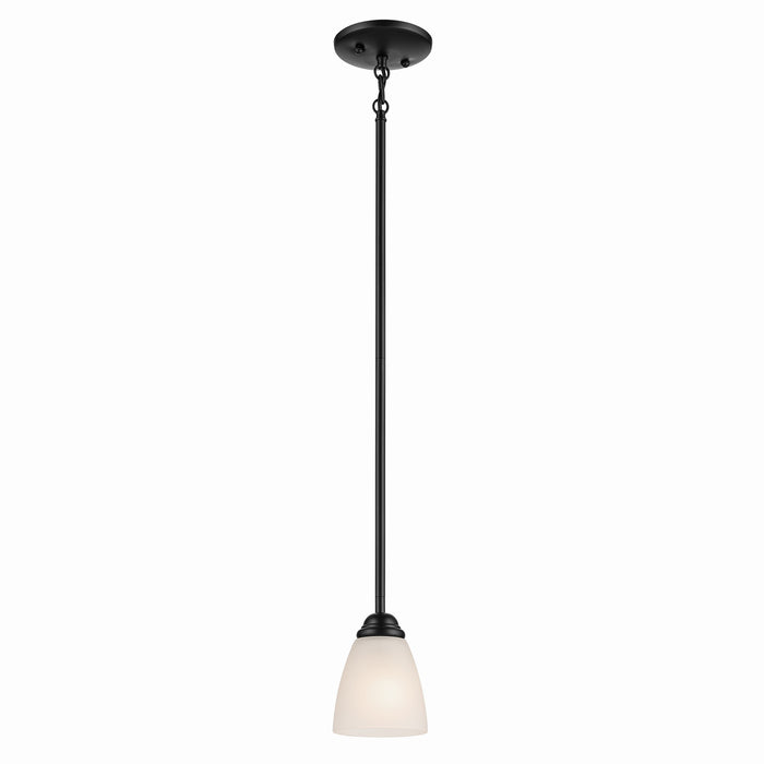 Myhouse Lighting Kichler - 43640BK - One Light Mini Pendant - Jolie - Black