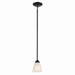 Myhouse Lighting Kichler - 43640BK - One Light Mini Pendant - Jolie - Black