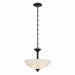 Myhouse Lighting Kichler - 43641BK - Two Light Pendant/Semi Flush - Jolie - Black