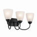 Myhouse Lighting Kichler - 45639BK - Three Light Bath - Jolie - Black