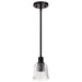 Myhouse Lighting Nuvo Lighting - 60-8605 - One Light Mini Pendant - Grayson - Matte Black