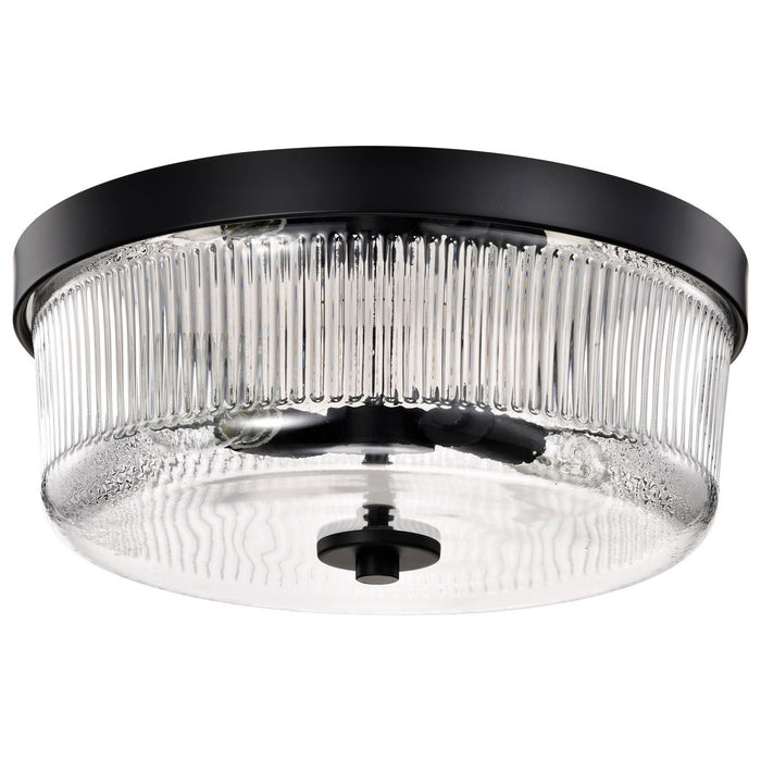 Myhouse Lighting Nuvo Lighting - 60-8608 - Two Light Flush Mount - Grayson - Matte Black