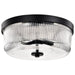 Myhouse Lighting Nuvo Lighting - 60-8608 - Two Light Flush Mount - Grayson - Matte Black