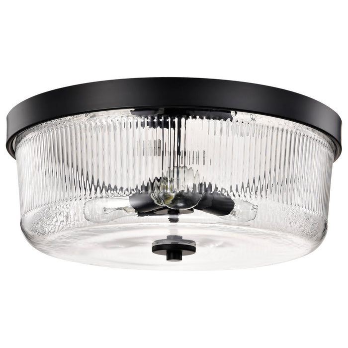 Myhouse Lighting Nuvo Lighting - 60-8609 - Three Light Flush Mount - Grayson - Matte Black