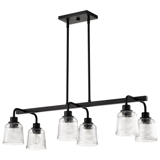Myhouse Lighting Nuvo Lighting - 60-8610 - Six Light Island Pendant - Grayson - Matte Black