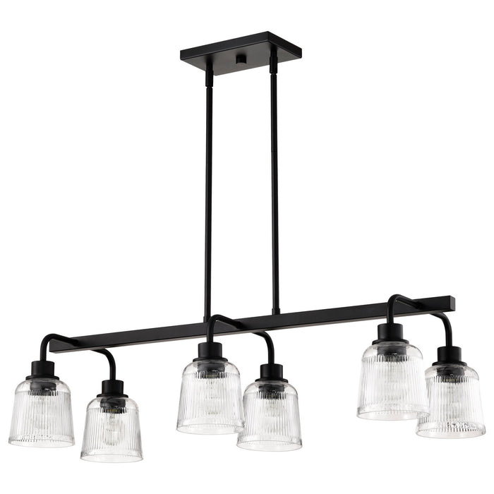 Myhouse Lighting Nuvo Lighting - 60-8610 - Six Light Island Pendant - Grayson - Matte Black