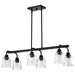 Myhouse Lighting Nuvo Lighting - 60-8610 - Six Light Island Pendant - Grayson - Matte Black