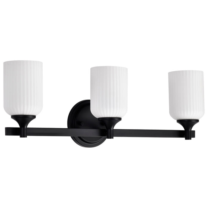 Myhouse Lighting Nuvo Lighting - 60-8643 - Three Light Vanity - Solara - Matte Black