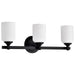 Myhouse Lighting Nuvo Lighting - 60-8643 - Three Light Vanity - Solara - Matte Black