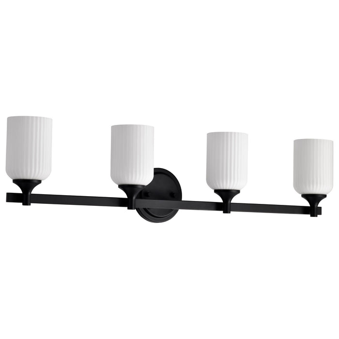 Myhouse Lighting Nuvo Lighting - 60-8644 - Four Light Vanity - Solara - Matte Black