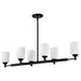 Myhouse Lighting Nuvo Lighting - 60-8649 - Six Light Island Pendant - Solara - Matte Black
