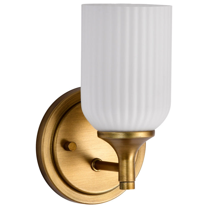 Myhouse Lighting Nuvo Lighting - 60-8661 - One Light Wall Sconce - Solara - Natural Brass