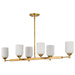 Myhouse Lighting Nuvo Lighting - 60-8669 - Six Light Island Pendant - Solara - Natural Brass