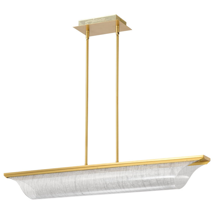 Myhouse Lighting Nuvo Lighting - 62-2411 - LED Island Pendant - Idris - Vintage Brass