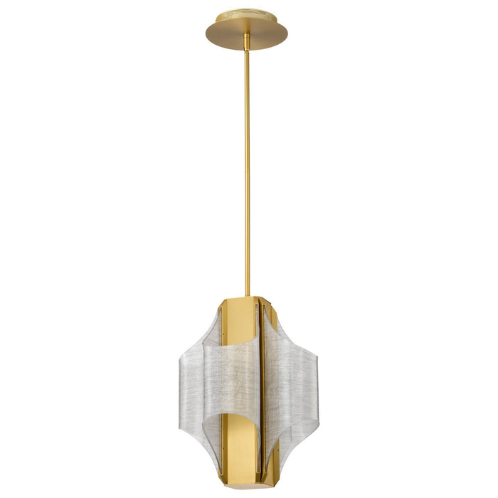 Myhouse Lighting Nuvo Lighting - 62-2412 - LED Pendant - Idris - Vintage Brass