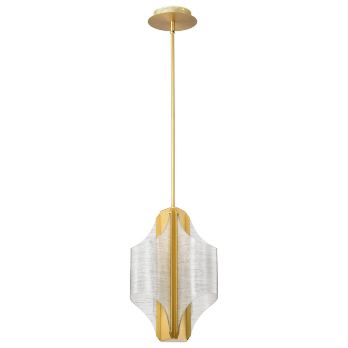 Myhouse Lighting Nuvo Lighting - 62-2413 - LED Pendant - Idris - Vintage Brass