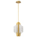Myhouse Lighting Nuvo Lighting - 62-2413 - LED Pendant - Idris - Vintage Brass