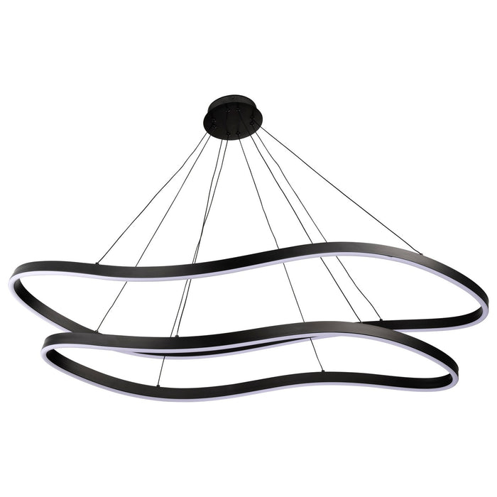 Myhouse Lighting Nuvo Lighting - 62-2422 - LED Pendant - Sylas - Matte Black