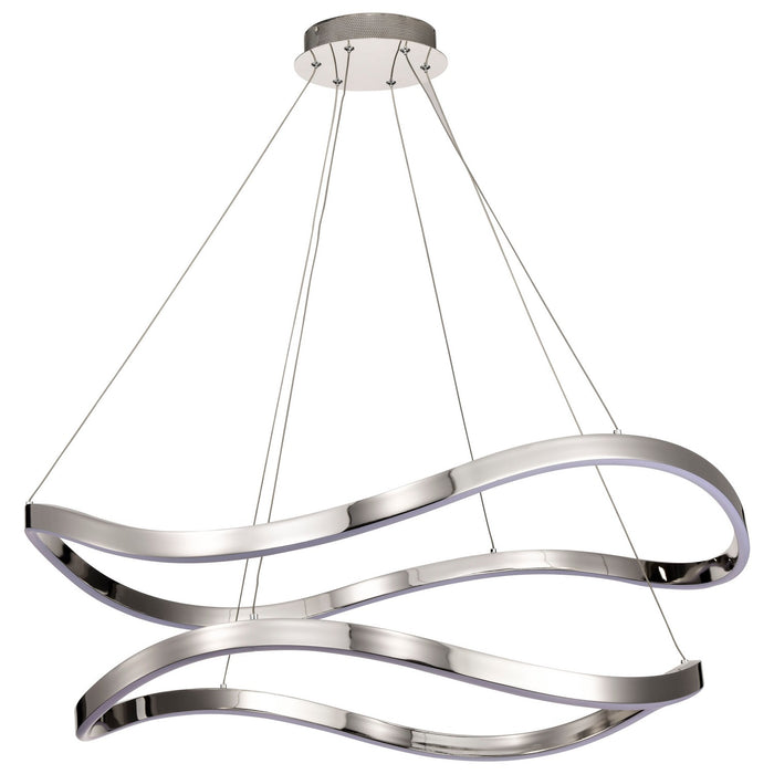 Myhouse Lighting Nuvo Lighting - 62-2431 - LED Pendant - Sylas - Polished Nickel