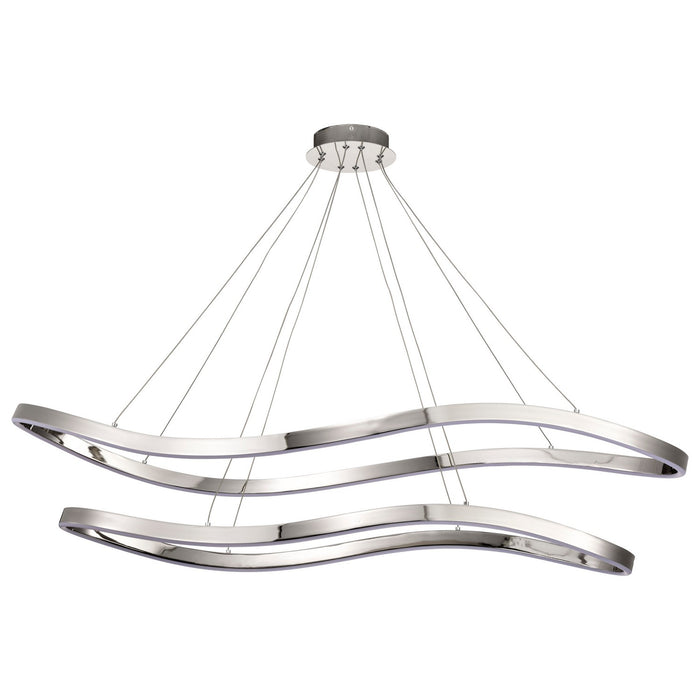 Myhouse Lighting Nuvo Lighting - 62-2432 - LED Pendant - Sylas - Polished Nickel