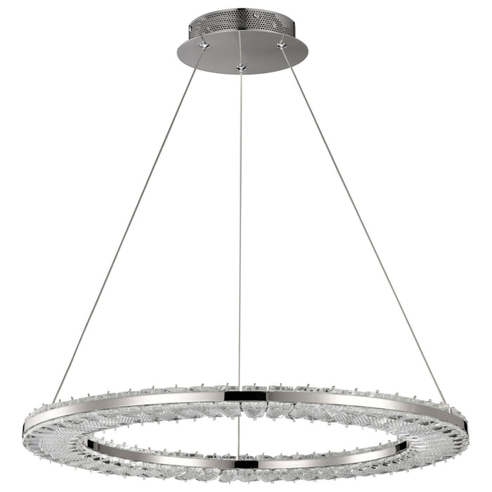 Myhouse Lighting Nuvo Lighting - 62-2446 - LED Pendant - Nova - Polished Nickel