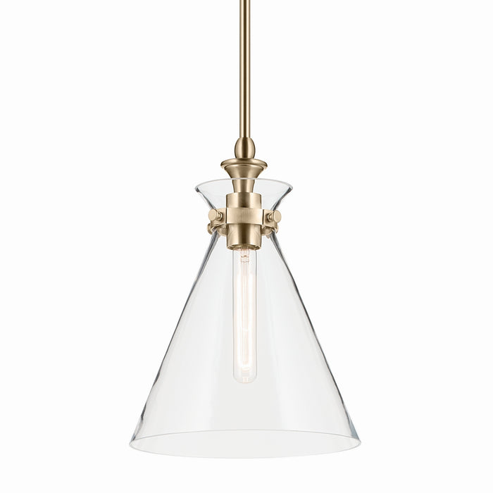 Myhouse Lighting Kichler - 52774CPZCLR - One Light Pendant - Laria - Champagne Bronze