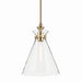 Myhouse Lighting Kichler - 52774CPZCLR - One Light Pendant - Laria - Champagne Bronze