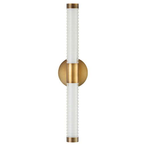 Myhouse Lighting Quorum - 3-5214-56 - LED Wall Sconce - Vaden - Brushed Brass