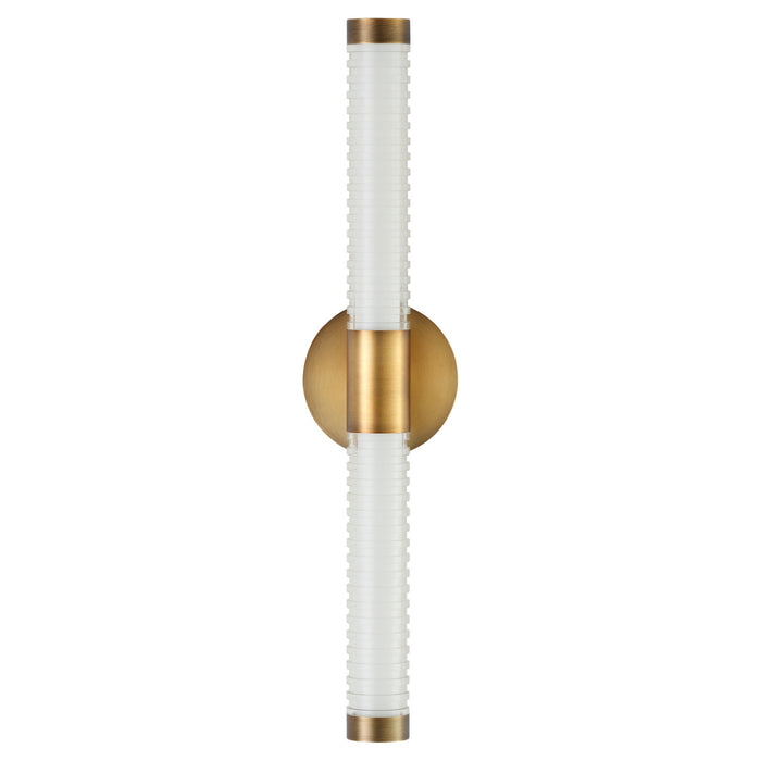 Myhouse Lighting Quorum - 3-5214-56 - LED Wall Sconce - Vaden - Brushed Brass