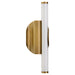 Myhouse Lighting Quorum - 3-57-56 - LED Wall Sconce - Ola - Brushed Brass