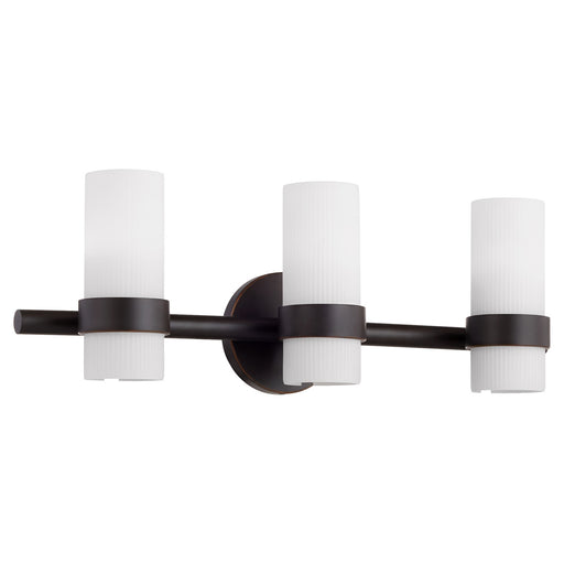 Myhouse Lighting Quorum - 5169-3-36 - Three Light Vanity - Sojourn - Bronze
