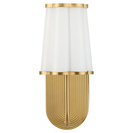 Myhouse Lighting Quorum - 5229-1-80 - One Light Wall Mount - Belinder - Aged Brass
