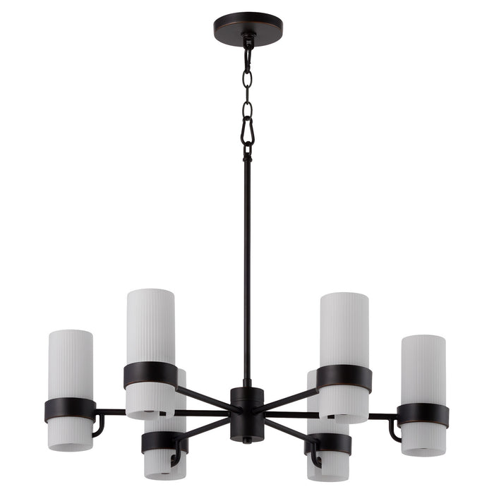 Myhouse Lighting Quorum - 6169-6-36 - Six Light Chandelier - Sojourn - Bronze