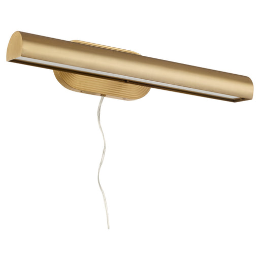 Myhouse Lighting Quorum - 9228-80 - LED Picture Light - Belinder - Aged Brass