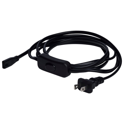 Myhouse Lighting Nuvo Lighting - 63-461 - 8Ft Line Switch & Power Cord - Black