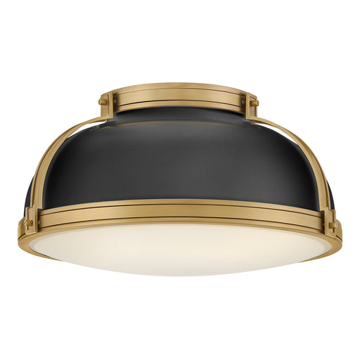 Myhouse Lighting Hinkley - 46353BK-LCB - LED Flush Mount - Barton - Black
