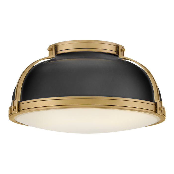 Myhouse Lighting Hinkley - 46353BK-LCB - LED Flush Mount - Barton - Black