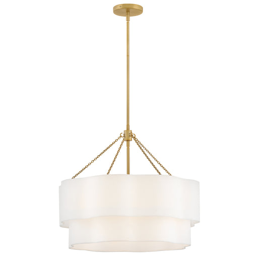 Myhouse Lighting Hinkley - 47734LCB - LED Chandelier - Gwen - Lacquered Brass
