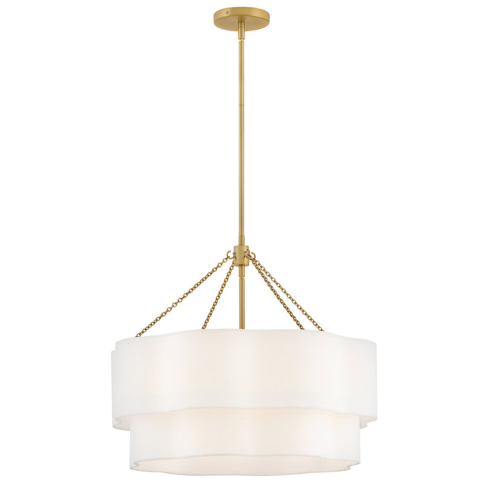 Myhouse Lighting Hinkley - 47734LCB - LED Chandelier - Gwen - Lacquered Brass