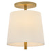 Myhouse Lighting Hinkley - 48533HB - LED Semi-Flush Mount - Clive - Heritage Brass