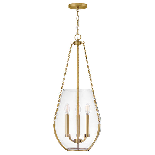 Myhouse Lighting Hinkley - 48557LCB - LED Pendant - Farrin - Lacquered Brass
