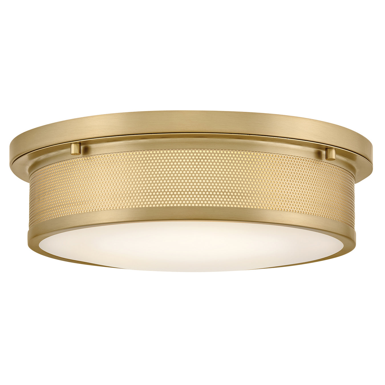 Myhouse Lighting Hinkley - 48561LCB - LED Flush Mount - Pierce - Lacquered Brass