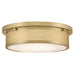 Myhouse Lighting Hinkley - 48561LCB - LED Flush Mount - Pierce - Lacquered Brass
