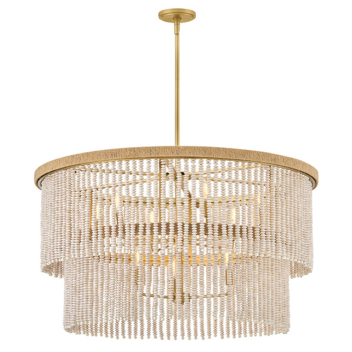 Myhouse Lighting Hinkley - 48606LCB - LED Chandelier - Indra - Lacquered Brass