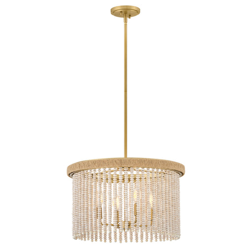 Myhouse Lighting Hinkley - 48607LCB - LED Convertible Semi-Flush Mount - Indra - Lacquered Brass