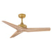 Myhouse Lighting Hinkley - 903744FHB-NDD - 44" Smart Fan - Chisel - Heritage Brass